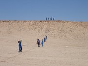 m_Laying_Geophones_on_Jebel_Face_3.JPG