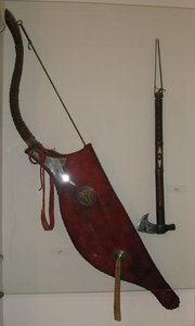 m_Kazakhstan_-_Koryt_Atta_Museum_-_Bow_and_axe.jpg